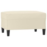 Cumpara ieftin Taburet, crem, 70x55x41 cm, piele ecologica