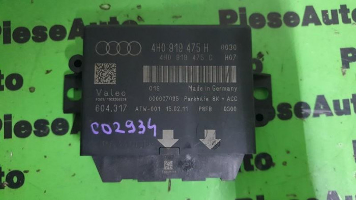 Modul senzor parcare Audi A8 (2009-&gt;) [4H_] 4h0919475h