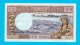 Bancnotă Noile Hebride (pick 18) 100 Francs 1977 UNC serie: O.1 66614