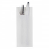 Cumpara ieftin Servetele pentru tacamuri Linclass-Light - White (Albe) / 40 x 33 cm / 75 buc