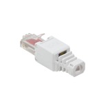 MUFA RJ-45 LOGILINK pt. cablu UTP, Cat6, RJ-45 (T), manson, pentru cablu solid/litat AWG22-24, cablu 5-6.5mm, tool-free,1 buc, &quot;MP0025&quot;