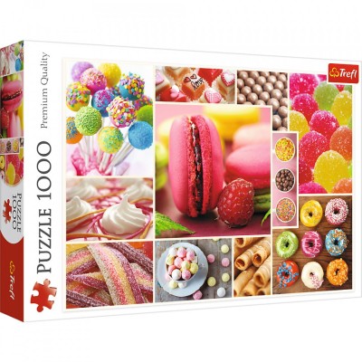 PUZZLE TREFL 1000 CANDYLAND foto