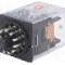 Releu electromagnetic, 24V DC, 10A, 3PDT, serie MKS, OMRON - MKS3P-5 DC24