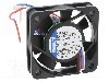 Ventilator 40x40x10mm, {{Tensiune de lucru}}, EBM-PAPST - 412F/2M