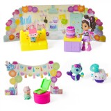 Set figurine - Gabby&#039;s Doll House - Ziua de nastere a lui Cakey | Spin Master