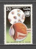 Cuba.1976 Ziua mondiala a sanatatii SC.592
