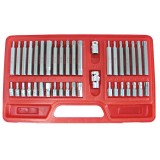 Set Varfuri Canelate, Torx Cr-Va - 40 Piese