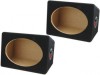 Incinta Difuzoare Auto Ovale 6x9&quot; BASSER, MDF, Textil Negru, 2 buc/set, 200x135x265mm, 3.6L