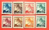 Protectoratul Boemia și Moravia &ndash; Seria &bdquo;Frunze de Tei&rdquo; &icirc;n blocuri de 4 (MNH) &ndash; Emisiune completă 1943