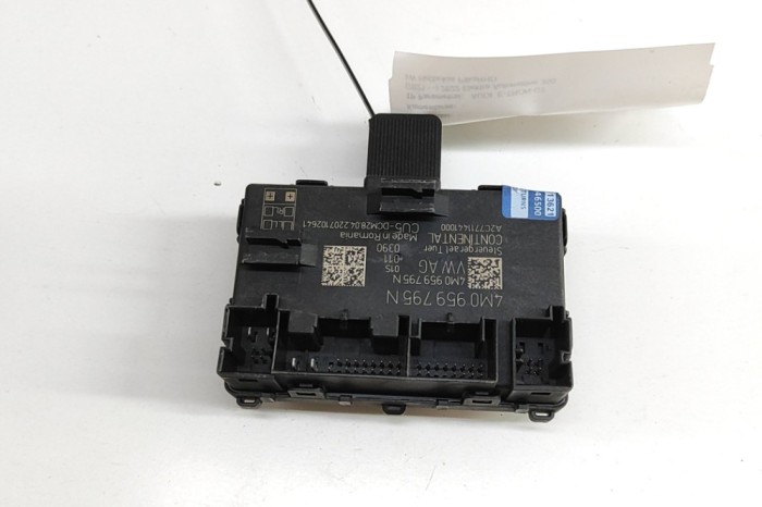 Modul de control ușă dreapta spate AUDI E-TRON GT 2022 OEM: 4M0959795N,A2C7711441000 30764014