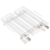Gossi generator de fum rece 4 laturi 22,5 cm otel inoxidabil