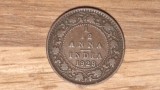 India Britanica -moneda de colectie- 1/12 anna 1928 - moneda deosebita din bronz, Asia