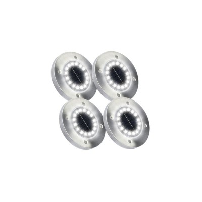 Set 4 lampi solare gradina 16 LED foto