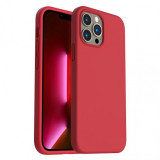 Husa Liquid soft touch compatibila cu Apple IPhone 12 Pro Max, Red - ALC&reg;