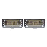 Set 2 proiectoare LED cu 2 faze, 199W/proiector, 12/80V, 114LED, Universal