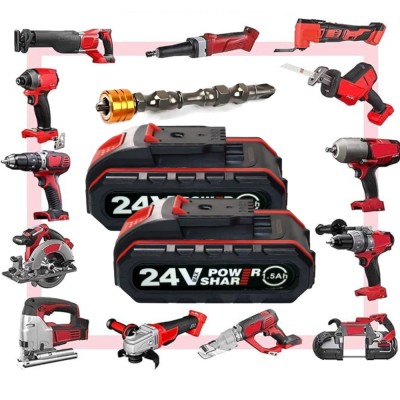 Set 2 x Acumulatori APF Li-Ion 24V, compatibile cu acumulatori 88VF/48VF/36VF/24VF, 1.5-10.0Ah + Bit Magnetic foto