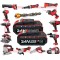 Set 2 x Acumulatori APF Li-Ion 24V, compatibile cu acumulatori 88VF/48VF/36VF/24VF, 1.5-10.0Ah + Bit Magnetic