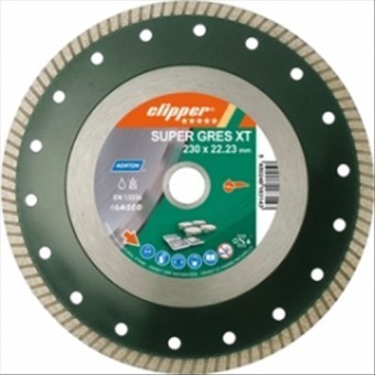 Disc diamantat profesional materiale dure 230x25.4mm, Norton EXTREM CERAMIC foto