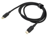 Cablu USB C 1m negru textil - 240W, Power Delivery 3.1