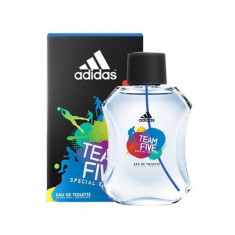 Apa de toaleta Barbati, Adidas Team Five, 100ml foto