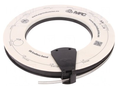 Colier de str&amp;acirc;ngere 8mm oțel cromat foto