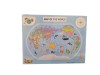 Puzzle Harta Lumii Copii, 26 Piese, Multicolor, 3-5 Ani, Joc Educativ cu Piese Mari, 29x23 cm