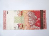 Malaezia 10 Ringgit 2004 in stare foarte buna