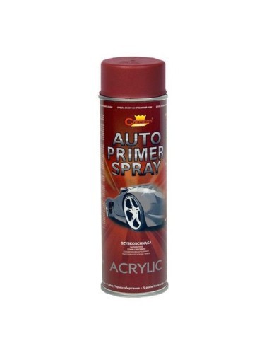 Vopsea spray auto Acrilic Profesional Grund Rosu, Champion Color, 500ml Rosu