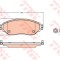 Set placute frana,frana disc RENAULT TRAFIC III bus (2014 - 2016) TRW GDB2096