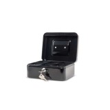 Caseta (cutie) metalica pentru bani, 200 x 170 x 90 mm, MAUL - neagra