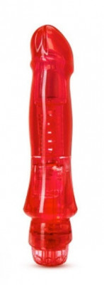 Vibrator Salsa Multispeed Naturally Yours Rosu 17 cm foto