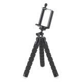 Trepied telefon sau camera, negru, picioare flexibile, max 700g