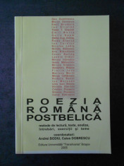 ANDREI BODIU, CAIUS DOBRESCU - POEZIA ROMANA POSTBELICA (2006) foto