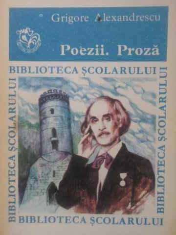 POEZII. PROZA-GR. ALEXANDRESCU-94602