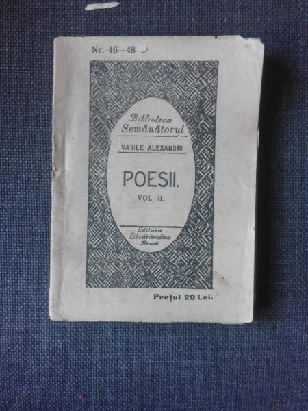 POESII - VASILE ALEXANDRI VOL.II