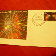 Plic FDC - Posta Electronica 1983 Australia