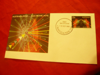 Plic FDC - Posta Electronica 1983 Australia foto