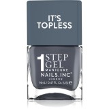 Nails Inc. It&rsquo;s Topless lac de unghii sub forma de gel pentru un efect de lunga durata culoare Emily 14 ml