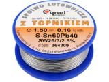 Cositor S-Sn60Pb40, 1,5Mm/100G