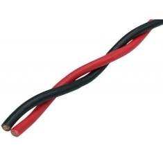 Cablu de difuzor rasucit 2x 4,0 mm&sup2;x1m Audio System Z-TSC 4.0BK/RD CarStore Technology