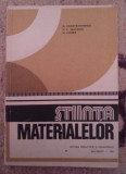 Stiinta Materialelor - D. Constantinescu, D. S. Vasilescu, N. Ciocea