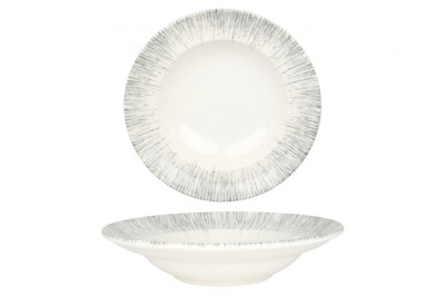 Bonna Farfurie cu paste - Iris - Por&amp;Aring;&amp;pound;elan - 24 cm (400cc) - set de 2 foto