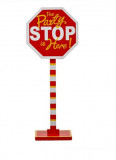 Indicator decorativ pentru petreceri Stop the Party is Here 32.5cm