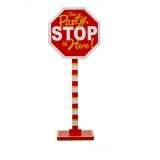 Indicator decorativ pentru petreceri Stop the Party is Here 32.5cm