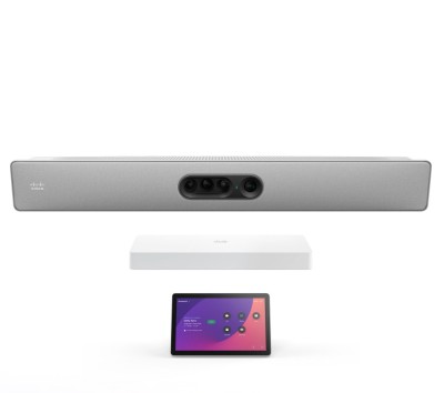 Sistem Videoconferinta Profesional Cisco Webex Room Kit Plus cu Codec Plus, Quad Camera si Display Touchscreen, nou foto