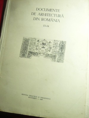 Documente Arhitectura Romania nr.13-14 -Ed. 1967-Prof.Arh.Gr.Ionescu-38 Plase foto