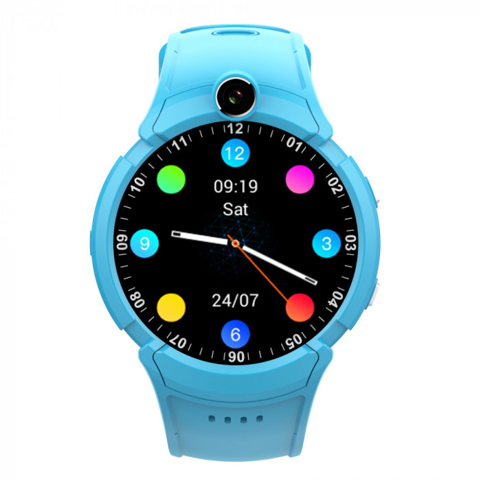 WONLEX SmartWatch pentru copii Wonlex cu Functie Telefon (SIM), 4G - Compatibil Digi, GPS, SOS, Apel Video, Calculator, Alarma, Functie Monitorizare,