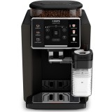 Espressor automat Krups Sensation Milk M50 EA912910, 1450W, 15 bari, 6 retete, ecran tactil, rezervor cafea 260g, rezervor apa detasabil 1.7l, 3 trept