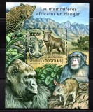 TOGO 2011, Fauna, serie neuzata, MNH