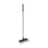 Greblă pentru curățare bălegar, Mistboy, negru, 75&nbsp;cm